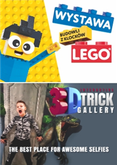 COMBO Lego+3DGallery  wejście od godz.